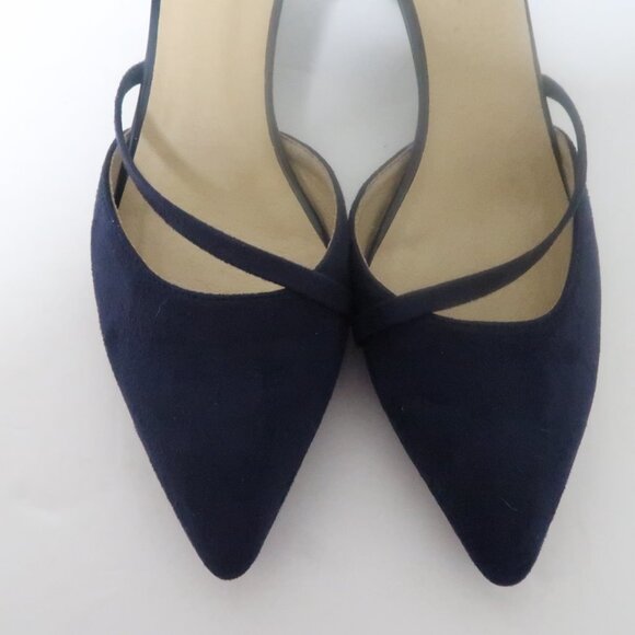 IDIFU Navy Blue Women's Heels - Picture 8 of 11
